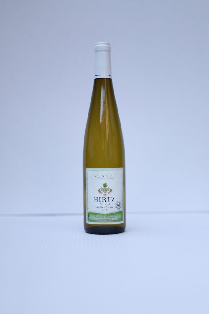 Vin d'Alsace AOC Muscat Vieilles Vignes proche Mittelbergheim