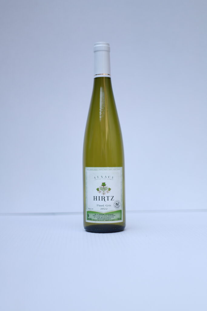 Vin d'Alsace AOC Pinot Gris proche Mittelbergheim
