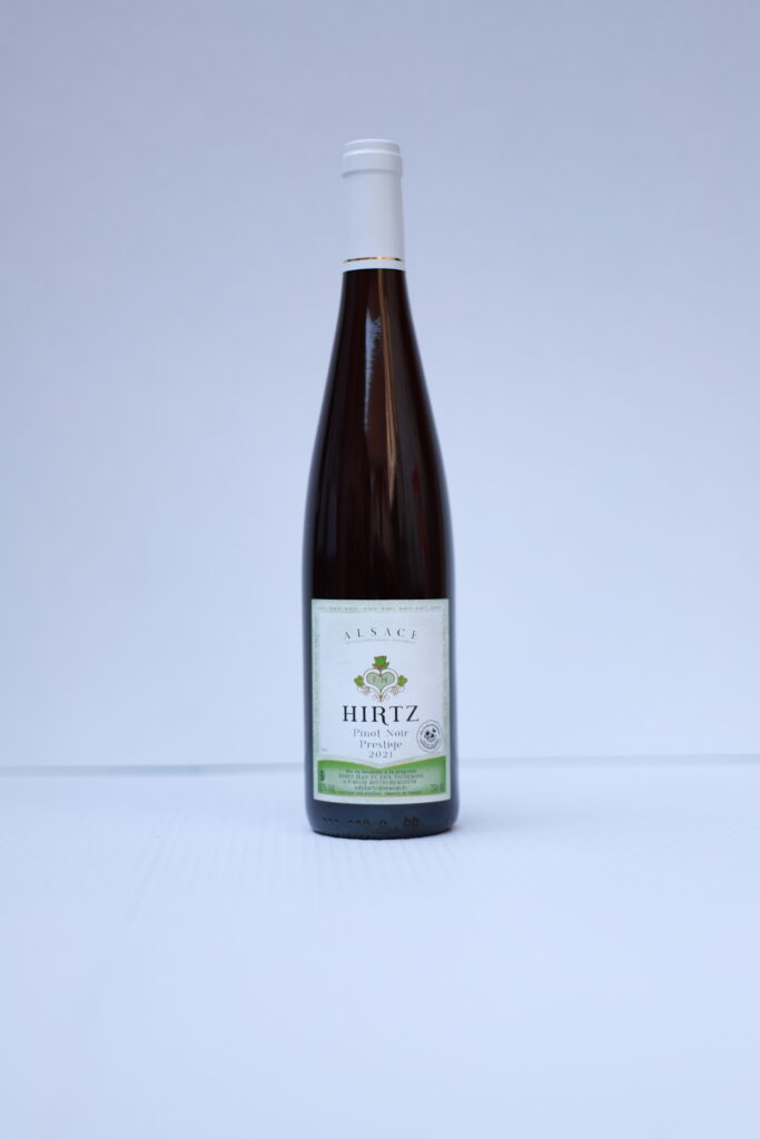 Vin d'Alsace AOC Pinot Noir proche Mittelbergheim